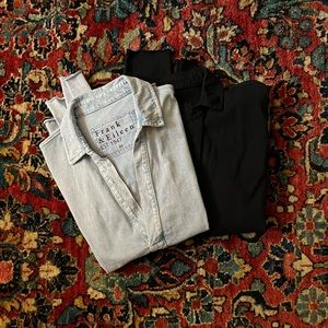 Frank & Eileen heritage Jersey popovers.